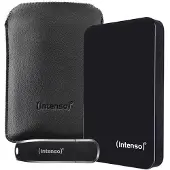 Intenso 6023890, 2 TB, 2.5", 3.2 Gen 1 (3.1 Gen 1), 5400 RPM, Schwarz