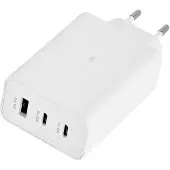 INNE 65W Power Delivery Netzladegerät, Schnellladegerät Weiß