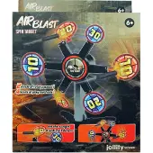 Airblast Softdart Zielscheibe – rotierendes Spin Target für Blaster