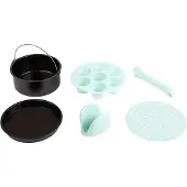 Jata JESA2090, Zubehör-Set, , Schwarz, Mintfarbe, Silikon, Edelstahl, Silikon, 750 g