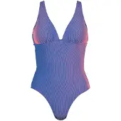 Naturana Badmode Badeanzüge Dames | Grösse: 38 | Farbe: Blau/Pink