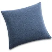 Biederlack Dekokissenhülle Cashmere Cushion 40x40 cm | jeans - blau