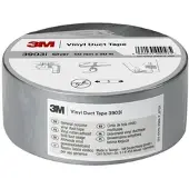 3M Vinyl-Klebeband 3903i, Silber, 50 mm x 50 m