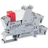 Wago 788-616 Relaismodul,Eingangsnennspannung AC 230 V,2 Wechsler,grau 788616