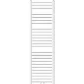 LuxeBath Badheizkörper Sahara, 400x1500 mm, Weiß, gerade mit Mittelanschluss, ohne Heizstab