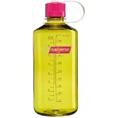 Nalgene Wasserflasche Narrow-Mouth Endive / Raspberry 1 L