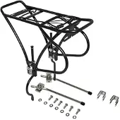 P2r Alu-Hinterradgepäckträger Fahrrad mit Gestänge