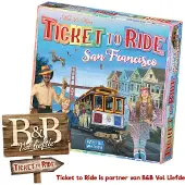 Days of Wonder -Ticket, um das Brettspiel in San Francisco zu fahren