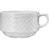Lubiana Kaffeetasse, Porzellan, weiß, Serie Aphrodite, , 0,25 Liter