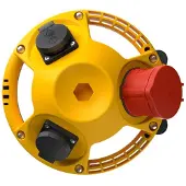 MENNEKES 94350GE 3KRAFT Steckdosen-Kombination, IP44