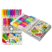 Centrum Gel Pens. 24 pcs Neon/Metallic/Glitter