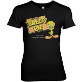 Looney Tunes Shirt "Tweety Pie Girly Tee" in Schwarz | Gr.: L