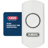 ABUS Funk-Taster für Funk-Alarmanlage - Zur Steuerung von Aktoren - Batteriebetrieben - weiß (1. Generation)
