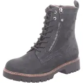 Tamaris Damen-Schnürstiefelette Blau, Farbe:blau, EU Größe:39