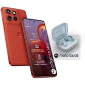 Motorola edge 60 neo + Moto Buds PG38C05749, 16,1 cm (6.36"), 8 GB, 256 GB, 50 MP, Android 15, Rot