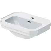 Duravit Handwaschbecken 1930 50x36,5cm, m HL, ÜL, Hahnlochbank, weiß