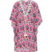 IZIA Kimono Damen Rosa Mehrfarbig