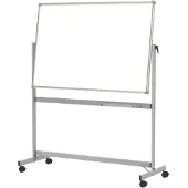 MAUL Wende-Whiteboard Revolve, mobil, beschichtet, 1000 x 2100 mm
