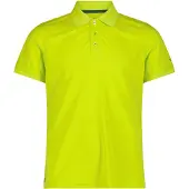 CMP 3t60077 Kurzarm-poloshirt Gelb 3XL Mann Gelb 3XL