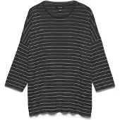 Vero Moda Rundhalspullover "VMBRIANNA 3/4 PULLOVER BOO REP"