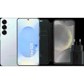 Samsung Galaxy S25 128GB Hellblau 5G + Zubehörset