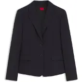 HUGO Regular-Fit Blazer aus elastischem Gewebe Grösse 42