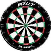 Bullet Dartboard, Dartboardtyp: Sisal
