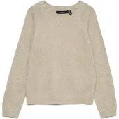 Vero Moda Rundhalspullover "VMDOFFYSHINE LS O-NECK BLOUSE REP NOOS"