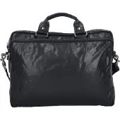 Spikes & Sparrow Bronco 3 Zipper Businesstas black