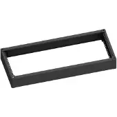 Striebel & John TZG210 Sockel 100 mm für TwinLine G/H, T225/H100/B550 mm, pulverbeschichtet, RAL 9005 2CPX010574R9999