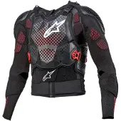 Alpinestars Bionic Tech V3 Schutzjacke Black White Red, Größe: XL