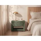 Vente-unique Nachttisch Daniele Grün 50 cm