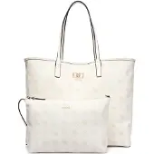 GUESS Handtasche Emelie Logo HWGP99 28240 Creme