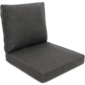 Bomoe Outdoor Loungekissen Set Ilano, 70x70cm, 70x40cm Graphitgrau