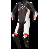 Alpinestars Missile V2 Schwarz Weiß Rot Fluo 1-Teiler Kombi Größe 48