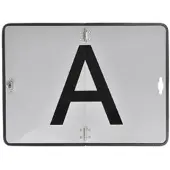 PAT Europe Alu-Warntafel Abfalltransporte