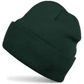 StyleBREAKER Strickmütze in Dunkelgrün | Gr.: onesize