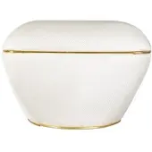 Kayoom Hocker Contessa 145 in creme - gold | Gr.: onesize