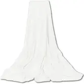 Bestgoodies Mikrofaser Decke Weiß Champagner 150 x 200 cm