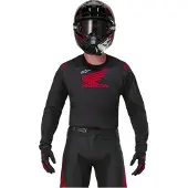 Alpinestars Trikot RACER ICONIC HONDA Kollektion, (schwarz/rot, Größe M)