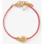 Sissy-Boy Gold-plated Armband Mit Fisch-Detail
