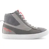 Alpinestars Stated Schuhe Light Gray Red Fluo White