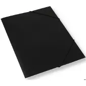 Penword A4-Mappe mit Gummiband, schwarz –