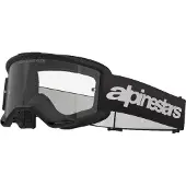 Alpinestars Vision 3 Wordmark Schutzbrille Black Clear, Größe: One Size