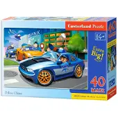 Castorland Puzzle 40 MAXI Teile - Verfolgungsjagd