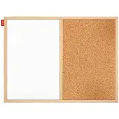 Memobe Duo-Kork und trocken abwischbare Magnettafel