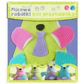 Stnux ToysInn Kot przytulanka z krawatem Stefan - filcowe robótki