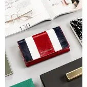 Peterson Brieftasche für Frauen Zy rot und weiß Universal