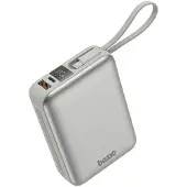 EnerGea Powerbank 4W1 Bazic Fusion Mini 20000Mah Usb-C/Lightning Szary Kabel