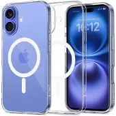 Tech-Protect Etui FlexAir MagSafe na iPhone 16 - przezroczyste
